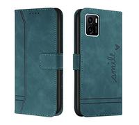 Lihondar Coque pour Vivo Y15S 2021/Y10/Y15A/Y01, Protection Portefeuille Etui à Rabat Housse en Cuir PU avec Antichoc TPU Magnétique Flip Pochette Housse pour Vivo Y15S 2021/Y10/Y15A/Y01 (Vert)