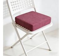 LIHUANE Coussin de Banc Haute Densité 40 x 80 cm Doux, Lavable et Antidérapant Coussin de Banc 2 3 Places Taille Personnalisée pour Intérieur Ou Extérieur,1, 2 Ou 3 Places, Rose Rouge