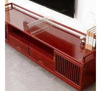 LIHUANE Nappe Rectangulaire 65 x 184 cm Protège Les Rayures Protection Table Transparent Facile à Nettoyer et Résistante pour La Maison et La Cuisine, Coins arrondis