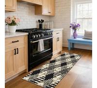 LIHUANE Tapis Couloir 115 x 265 cm Antidérapant et Lavable Cuisine Runner Confort Pieds Nus pour Pont, Chambre à Coucher, Salon, Couloir, Cuisine, Balcon, C