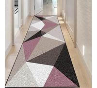 LIHUANE Tapis Couloir 40 x 125 cm sur Mesure - Moderne - Antidérapant Lavable Cuisine Runner Confort Pieds Nus pour Pont, Chambre à Coucher, Salon, Couloir, Cuisine, Balcon, A