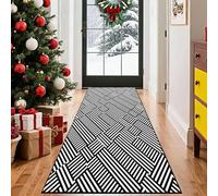 LIHUANE Tapis Cuisine Devant Evier 115 x 120 cm Antidérapant et Lavable Tapis de Salon Confort Pieds Nus pour Pont, Chambre à Coucher, Salon, Couloir, Cuisine, Balcon, D