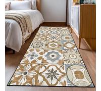 LIHUANE Tapis Cuisine Devant Evier 70 x 160 cm Antidérapant et Lavable Cuisine Runner Antibactérien, Pliable, Fin pour Salle à Manger, Entrée et Porte, Passage, C