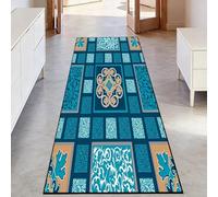 LIHUANE Tapis Cuisine Devant Evier 80 x 125 cm Lavable, à Poils Courts Cuisine Runner Design Abstrait Moderne pour Salle à Manger, Entrée et Porte, Passage, C