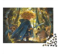 lihuogongsio Prince Puzzle 1000 Pièces Adultes Petit Prince Cadeau Amusement Puzzles Jeu De Famille Cadeau Unique Challenge Puzzle Multi Colour Collection d'art Jouets Défi 1000pcs (75x50cm)
