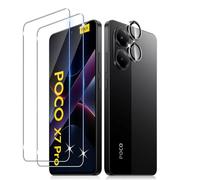 Liilaa Pellicola Protettiva per Xiaomi POCO X7 Pro 5G, 2 Pezzi Vetro Temperato e 1 Set Pellicola Fotocamera individuali, Durezza 9H Anti Graffio Protezione Schermo per Xiaomi POCO X 7 Pro 5G