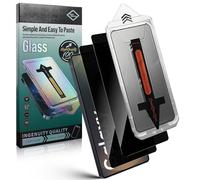 Liilaa Protection D'écran Anti-Espion pour Samsung Galaxy S25 Ultra 5G, Verre Trempé avec Auto-Alignement Outil d'Installatio, Dureté 9H, Sans Bulles, Couverture Complète, Lot de 2