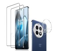 Liilaa Verre Trempé pour OnePlus 13 5G, 2 Pièces Film Protection écran et 2 Pièces Caméra Arrière Protecteur, Anti-Rayures,Dureté 9H Glass, HD Transparent