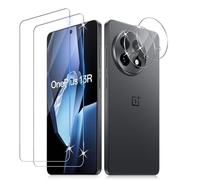 Liilaa Vetro Temperato per Oneplus 13R 5G, 2 Pezzi Pellicola Protettiva e 2 Pezzi Pellicola Fotocamera, Durezza 9H Anti Graffio Schermo Vetro Protettivo per Oneplus 13 R 5G