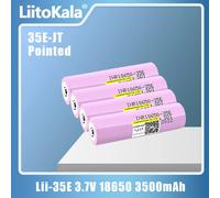 LiitoKala - batterie rechargeable 100% originale, INR18650 35E, 18650, 3500mAh, décharge 25a, Li-ion 3.7v 30PCS