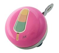 Liix Fahrrad Klingel Mini Ding Dong Bell Glocke Klein 60mm Zubehör Accessoires, LMDD6, Design Ice-Lolly