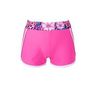 LiiYii Short de Bains D'Ete Fille Boxer de Bain Enfant Maillot de Bain pour Plage Shorty de Sport Sportswear 3-16 Ans Rose 5-6 Ans