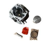 LiiZZi Kit Cylindre-Piston BC42 40 mm for débroussailleuse CER420, AE420, CE420, BC422, BC4321, MBS420, MBS422, BCF4200, BCH42HT, 41,5 cm³, 2 mélanges