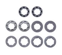 LiiZZi Lot de 10 couronnes dentées, 325"-7T, 325"-8T, 3/8"-7T (19 mm), 3/8"-7T (22 mm), 3/8"-8T, for tronçonneuses 2 Temps. Pièces de Rechange