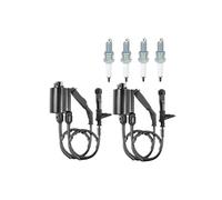 LiiZZi Pack Bobine d'allumage et Capuchon de Bougie compatibles 1988-2007 600 VT600 30510-MM8-003