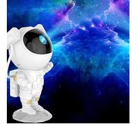 Lijerly Astronaut Starry Sky Projector with Remote Control LED Star Nebula Night Light USB Powered Chrisas Party Chilen Kids Adu112