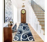LIJIAO Antidérapant Tapis Cuisine Devant Evier 60 x 200 cm Facile à Nettoyer Tapis de Cuisine Long Couloir avec Support antidérapant pour Couloir, buanderie, J