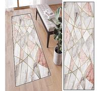LIJIAO Tapis de Passage Tapis Cuisine 50 x 250 cm Lavable & Antistatique Tapis de Bain Tapis de Passage Une variété de Styles pour Couloir Passage, C