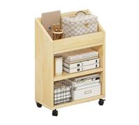 Lijiaxiuyc-101 Classeur Étagère de Rangement sous la Table Bureau, Chariot, bibliothèque Mobile Multicouche avec Roue Stockage(43cm)