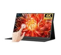 Lijiaxiuyc-101 Écran Externe 4K HD 17,3 Pouces IPS 500 nits for téléphones Portables, Ordinateurs et Consoles de Jeux Écran Portable Télétravail