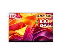 Lijiaxiuyc-101 Écran IPS 16 Pouces 60 Hz, résolution 1920 x 1200, for téléphone Portable, bureautique et Jeux Écran Portable Télétravail
