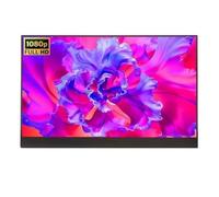 Lijiaxiuyc-101 Écran IPS Portable de 15,6 Pouces, résolution 1080p, Profondeur Couleur 10 Bits, for Ordinateur Écran Portable Télétravail