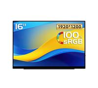 Lijiaxiuyc-101 Écran Tactile secondaire IPS 16 Pouces (résolution 1920 x 1200) 60 Hz for Jeux de Bureau Écran Portable Télétravail