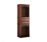 Lijiaxiuyc-101 Meuble d'autel Bouddhiste Armoire de sanctuaire Bouddha en Noyer Noir Style Chinois