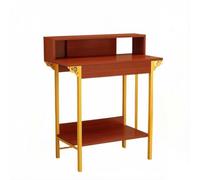 Lijiaxiuyc-101 Meuble d'autel Bouddhiste Autel de Table Console en Bois Massif avec étagères(Natural)