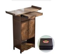 Lijiaxiuyc-101 Meuble d'autel Bouddhiste Console d'autel en Bois Massif, Maison Traditionnelle