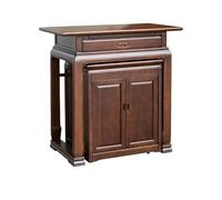 Lijiaxiuyc-101 Meuble d'autel Bouddhiste Ensemble de Table d'autel présentoir en Bois Traditionnel(Bruin,Moyen)