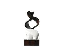 Lijiaxiuyc-101 Sculpture de Table Abstract Sculpture Handmade Wooden Ornaments Interior Decorations Decorative Art Pieces