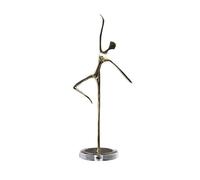 Lijiaxiuyc-101 Sculpture de Table Décorations Douces for la Maison, Figurines en cuivre, décorations de Bureau, Ornements créatifs Luxe for Filles Ballet(D)