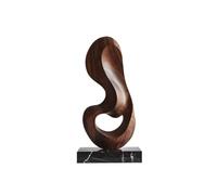 Lijiaxiuyc-101 Sculpture de Table Sculpture en Bois Abstraite, Ornements, décorations d'intérieur, Sculptures, pièces d'art