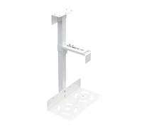 Lijiaxiuyc-101 Support pc sous Bureau Support de boîtier PC sous Le Bureau, Support Mural PC, Support Tour PC réglable adapté à la Plupart des pc(Blanc)