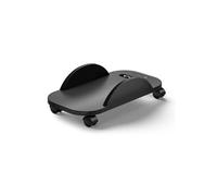Lijiaxiuyc-101 Support pc sous Bureau Support de CPU Mobile réglable, Support de Tour de PC Roulant avec 4 roulettes, Support de CPU au Sol, Chariot for Bureau à Domicile adapté à la Plupart des pc