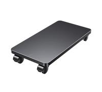 Lijiaxiuyc-101 Support pc sous Bureau Support de processeur Mobile, Support de Tour PC au Sol avec roulettes verrouillables, Support de boîtier PC en Acier sous Le Bureau adapté à la Plupart des pc