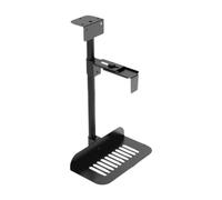 Lijiaxiuyc-101 Support pc sous Bureau Support de processeur sous Le Bureau, Support de Tour de PC Suspendu, Support de boîtier de PC réglable avec Pivot à 360 ° adapté à la Plupart des pc(Noir)