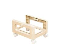 Lijiaxiuyc-101 Support pc sous Bureau Support de Tour PC, Support de Tour PC avec roulettes roulantes, Support CPU Mobile for boîtier PC de Jeu sur Tapis de Sol adapté à la Plupart des pc(Blanc)