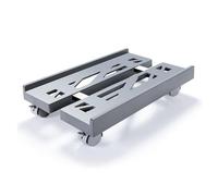 Lijiaxiuyc-101 Support pc sous Bureau Support PC réglable, Support Tour PC Mobile avec 4 roulettes, Chariot PC au Sol for Bureau à Domicile et sous Bureau adapté à la Plupart des pc(Grigio)