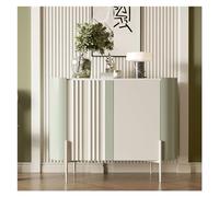 Lijiaxiuyc-101 Table Basse Armoire à Chaussures d’entrée Moderne, Buffet de Salon Style crème, Armoire décorative, Manger, Rangement Table de Centre(100 * 40 * 90cm)