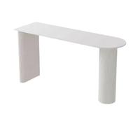 Lijiaxiuyc-101 Table de Bar Luxe en Pierre Blanche et légère, idéale for Le Salon, la Cuisine ou Salle à Manger Table Petit déjeuner Haute(140 * 50 * 105cm)