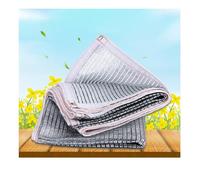 LIJINBO Filet D'ombrage,Embaronnage En Papier D'aluminium Net, Soleil Reflète L'ombrage Net De 75% D'ombrage Tif De Nuance De Soleil Avec Œillet Utilisé For Les Fleurs, Les Plantes, Les Balcons, Les M