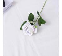 LIJUCAI Fleurs artificielles Branche de Rose Bouquets de Mariage décoration Fausse Fleur Maison Table Jardin Arrangement (1pc/Violet Vif)