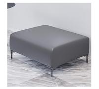 LIKANGLONGJU Fauteuil Carré Banc, Banquette, en Tissu PU Et Mousse, Facile À Nettoyer, Idéal pour Le Salon, La Chambre Ou Le Bureau(Gray)