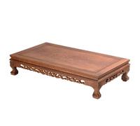 LIKANGLONGJU Petite Table Basse Japonaise en Bois Massif, Coffee Table Charge Maximale de 60 Kg, pour Les Salons, Les Salles de Thé, Couleur Marron(50x28x12cm/20x11x5in)