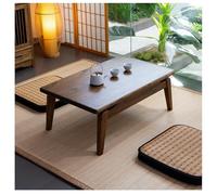LIKANGLONGJU Table Basse Pliante Japonaise Coffee Table en Bois Massif, Idéale pour Le Salon et Le Thé de L'après Midi, Charge Maximale, 40 Kg(80x50x30cm/31x20x12in)