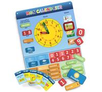 LIKARTO Mon Premier Calendrier magnétique, 36 aimants, 20 cartes