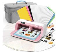 Likcut S41 Machine de Découpe A4 pour Stickers, Kit Imprimable avec Sac | Kit Créatif avec sac, Print & Cut, IA générative, feuilles imprimables et films de finition pour stickers personnalisés