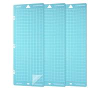 Likcut Tapis de Découpe Adhésif Léger (11,4 x 30,5 cm), Lot de 3 | Accessoires pour Machine de Découpe Glee S501, Plaque de Découpe pour Vinyle, Papier et Consommables Imprimables DIY